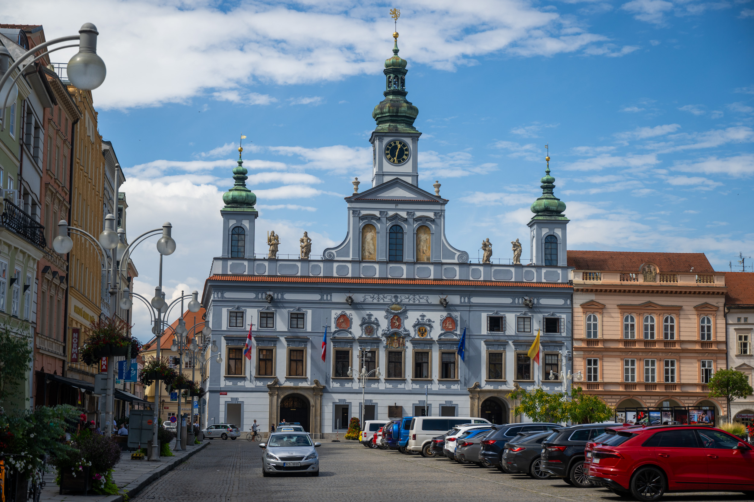 Konkrétní místa v Českých Budějovicích